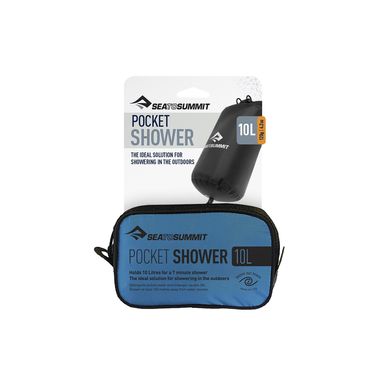 Душ переносной Sea To Summit Pocket Shower Black, 10 л (STS APSHOWER)