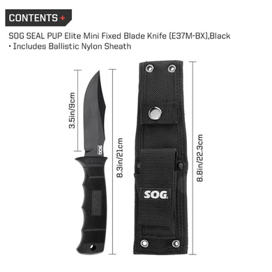 Нож SOG SEAL Pup Elite Mini (SOG E37M-BX)