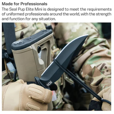 Нож SOG SEAL Pup Elite Mini (SOG E37M-BX)