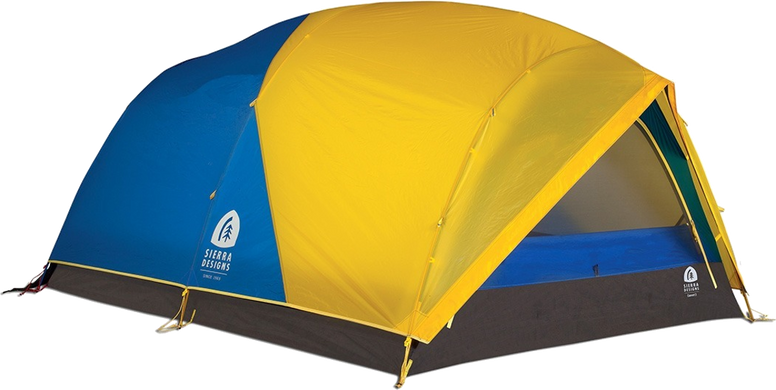Палатка трехместная Sierra Designs Convert 3, Blue/Yellow/Gray (SD 40147018)
