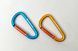 Набор алюминиевых сервисных карабинов Base Camp Delta 6 Straight Set, 2 шт, Blue/Orange (BCP 61416)
