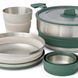 Набір посуду Sea to Summit Detour Stainless Steel One Pot Cook Set, на 2 персони (STS ACK026031-122103)