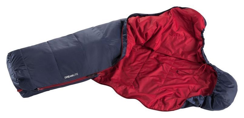 Спальный мешок Deuter DreamLite, Long, Navy Cranberry, Left Zip (DTR 3703021.3524-1-L)