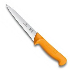 Нож бытовой, кухонный Victorinox Swibo Boning&Sticking (лезвие: 150мм), желтый 5.8412.15