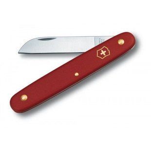Складной нож садовый Victorinox (100мм) красный 3.9050