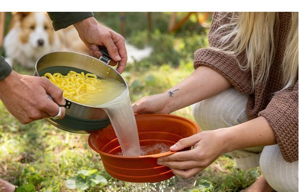 Набор посуды Sea to Summit Detour Stainless Steel One Pot Cook Set w/Sack с чехлом, на 2 персони (STS ACK026031-122111)