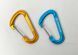 Набір алюмінієвих карабінів Base Camp Delta 7 Wire Set, 2 шт, Blue/Orange (BCP 60916)