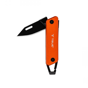 Раскладной туристический нож True Utility Modern Keychain Knife, Orange/Natralock (TR TU7061N)