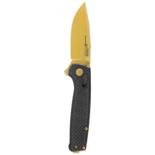 Розкладний ніж SOG Terminus XR LTE, Carbon/Gold (SOG TM1033-BX)