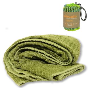 Рушник з мікрофібри Pinguin Terry Towel, S - 40х40см, Olive (PNG 656.Olive-S)