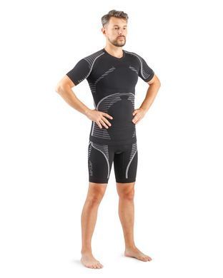 Термофутболка мужская Accapi HealthPower, Black/Anthracite, M/L (ACC NA400.906-ML)