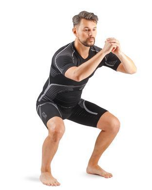 Термофутболка мужская Accapi HealthPower, Black/Anthracite, M/L (ACC NA400.906-ML)