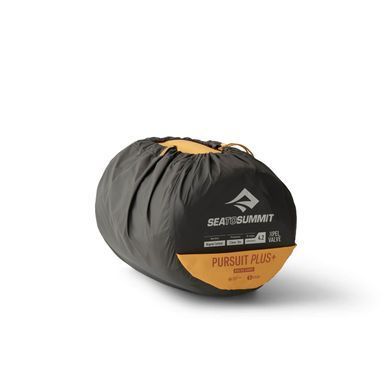 Коврик самонадувной Sea to Summit Pursuit Plus SI Mat, Zinnia Orange, Regular, 183х56х7.5см (STS ASL053081-050602)