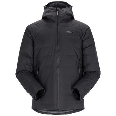 Мембранна чоловіча тепла куртка Rab Valiance Jacket, Black, S (RB QDB-49-B-S)