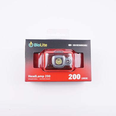 Налобный фонарь BioLite Headlamp, 200 люмен, Amber Red (BLT HPB1004)