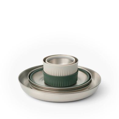 Набор посуды Sea to Summit Detour Stainless Steel One Pot Cook Set, на 2 персони (STS ACK039041-122101)