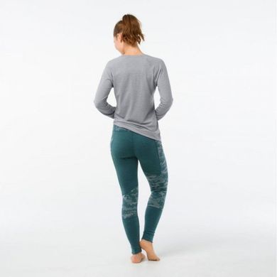 Термоштаны женские Smartwool Merino 250 Asym Bottom, L - Mediterranean Green (SW 15096.A19-L)
