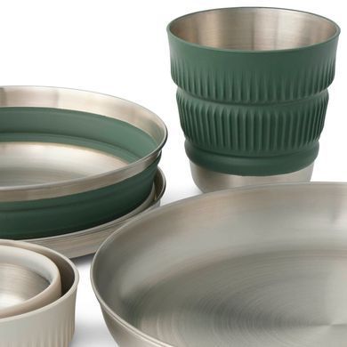 Набор посуды Sea to Summit Detour Stainless Steel One Pot Cook Set, на 2 персони (STS ACK039041-122101)