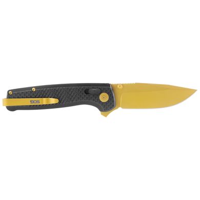 Складной нож SOG Terminus XR LTE, Carbon/Gold (SOG TM1033-BX)