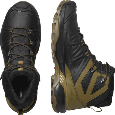 Мужские зимние ботинки Salomon X Ultra Snowpilot WP, Black/Milito, 42 2/3 (SLM s475857-8,5)