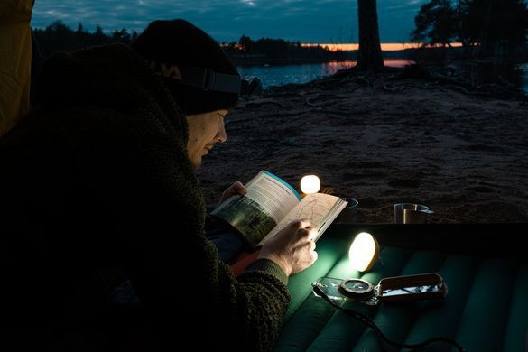 Фонарь кемпинговый Silva Glow Recharge, 350 люмен, Black (SLV 38506)