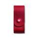 Чохол для ножів Victorinox (84-91мм, 2-4 слоя) на кнопці, шкіряний, червоний 4.0520.1