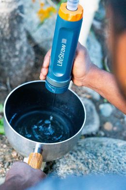 Сменный фильтр для воды LifeStraw Peak Gravity Water Purifier Replacement Filter, Mountain Blue (LSW LSPSPUATWW)