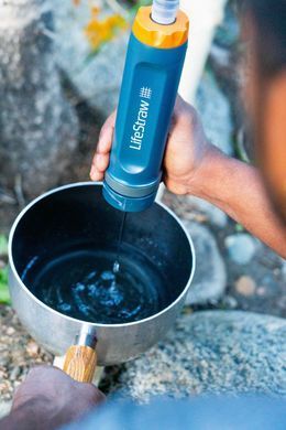 Змінний фільтр для води LifeStraw Peak Gravity Water Purifier Replacement Filter, Mountain Blue (LSW LSPSPUATWW)