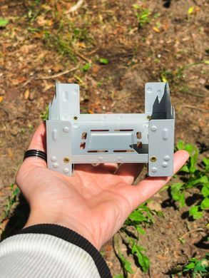 Твердопаливний пальник BaseCamp Pocket Stove з набором сухого пального, 4 таблетки (BCP 51700)