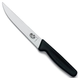 Ніж побутовий, кухонний Victorinox (лезо: 150мм), чорний 5.1803.15B