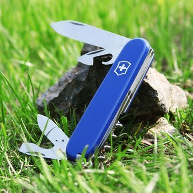 Швейцарський розкладний ніж Victorinox Spartan (91мм 12 функцій) синій (1.3603.2)