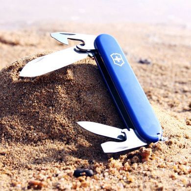 Швейцарський розкладний ніж Victorinox Spartan (91мм 12 функцій) синій (1.3603.2)