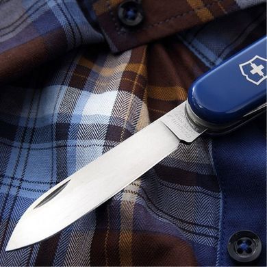Швейцарський розкладний ніж Victorinox Spartan (91мм 12 функцій) синій (1.3603.2)
