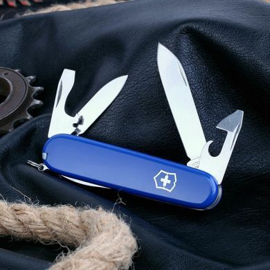 Швейцарський розкладний ніж Victorinox Spartan (91мм 12 функцій) синій (1.3603.2)