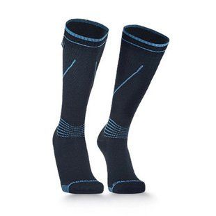 Носки водонепроницаемые Dexshell Longlite Socks 2.0, Black/Blue, S (DS72506JBB-S)