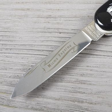 Швейцарский складной нож Victorinox Spartan City 3D Харьков (91мм 12 функций) черный (1.3603.3R33)