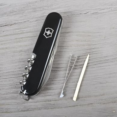 Швейцарский складной нож Victorinox Spartan City 3D Харьков (91мм 12 функций) черный (1.3603.3R33)