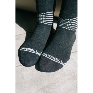 Носки водонепроницаемые Dexshell Longlite Socks 2.0, Black/Blue, S (DS72506JBB-S)