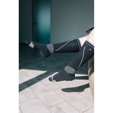 Носки водонепроницаемые Dexshell Longlite Socks 2.0, Black/Blue, S (DS72506JBB-S)