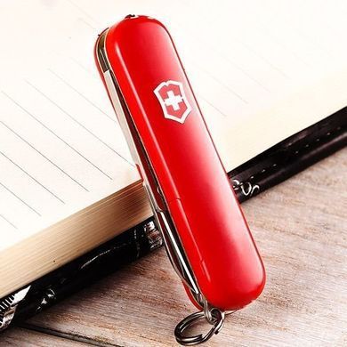 Швейцарський розкладний ніж Victorinox Swiss Lite (58мм 7 функцій) червоний (0.6228)