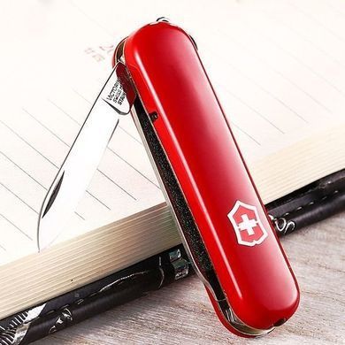 Швейцарський розкладний ніж Victorinox Swiss Lite (58мм 7 функцій) червоний (0.6228)