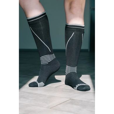 Носки водонепроницаемые Dexshell Longlite Socks 2.0, Black/Blue, S (DS72506JBB-S)