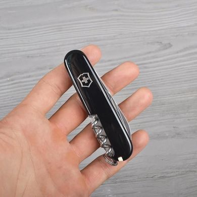 Швейцарский складной нож Victorinox Spartan City 3D Харьков (91мм 12 функций) черный (1.3603.3R33)