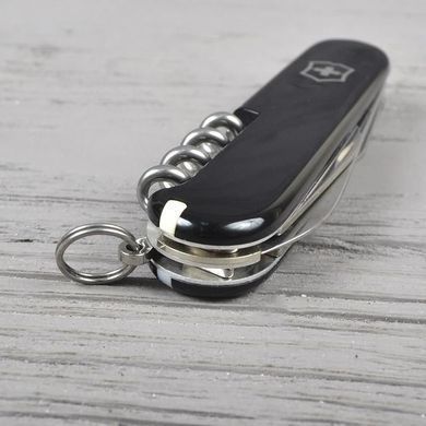 Швейцарский складной нож Victorinox Spartan City 3D Харьков (91мм 12 функций) черный (1.3603.3R33)