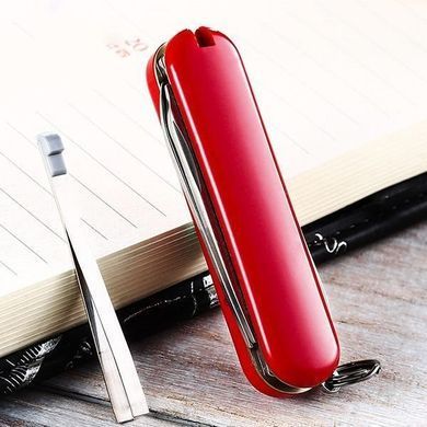 Швейцарський розкладний ніж Victorinox Swiss Lite (58мм 7 функцій) червоний (0.6228)