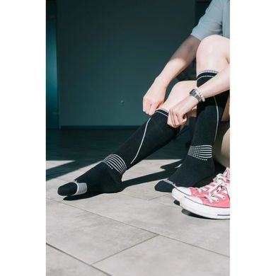 Носки водонепроницаемые Dexshell Longlite Socks 2.0, Black/Blue, S (DS72506JBB-S)