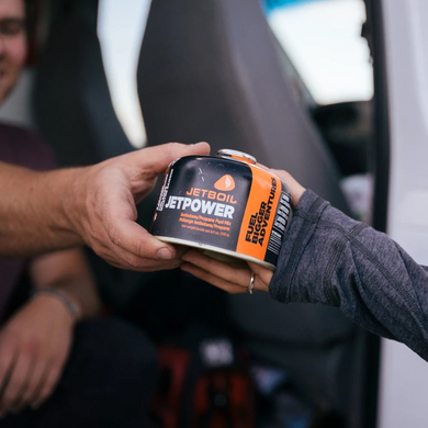 Різьбовий газовий балон Jetboil Jetpower Fuel Blue, 230 г (JB JF230-EU)