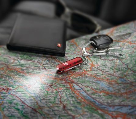 Швейцарський розкладний ніж Victorinox Swiss Lite (58мм 7 функцій) червоний (0.6228)