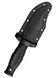 Нож Cold Steel Mini Leather Neck Clip Point, Black (CST CS-39LSAB)