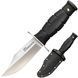 Нож Cold Steel Mini Leather Neck Clip Point, Black (CST CS-39LSAB)